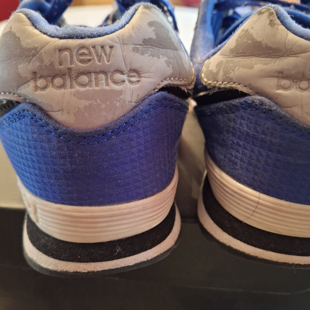 New Balance Blue and Black Sneakers - Picture 3 of 5
